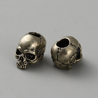 Латунные бусины&nbsp;KK-WH0816-007B-AS-1