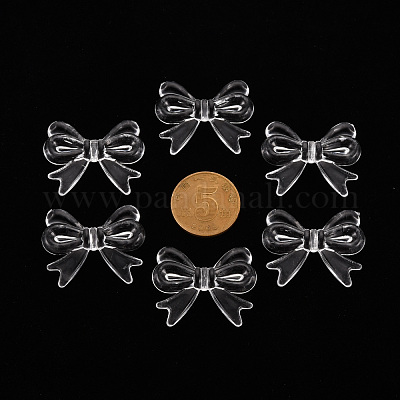 Прозрачные акриловые бусины TACR-S154-56B-205-1