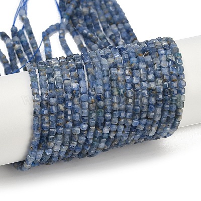 Натуральный кианитовые бисер пряди G-B088-E24-03A-1