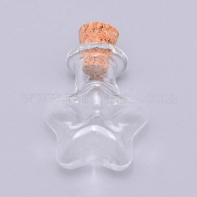 Стеклянная бутылка CON-WH0078-02-1