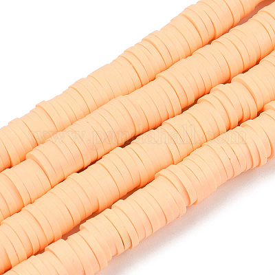 Полимерной глины ручной работы бисер нитей CLAY-R089-6mm-122-1