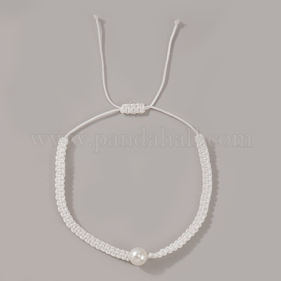 Минималистичные регулируемые плетеные браслеты из полиэфирного шнура TO8763-5-1