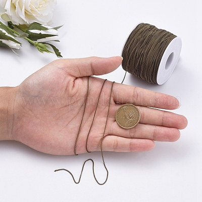 Латунные витой цепочки CHC-S100-AB-NF-1