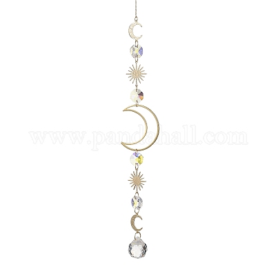 Стеклянные подвески подвесные ловцы солнца HJEW-JM04560-1