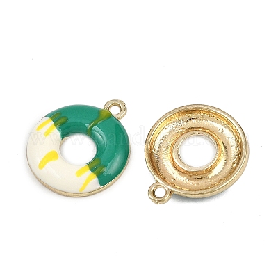 Подвески из эмали и сплава ENAM-H002-03B-01-1