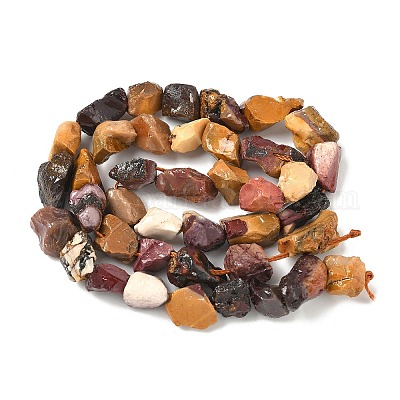 Необработанные грубые нити натуральных бусин мукаита G-M453-C11-1