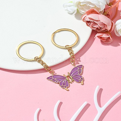 Брелок из эмалевого сплава KEYC-YW00059-01-1