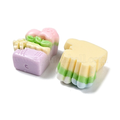 Непрозрачные кабошоны из смолы RESI-I068-05-1