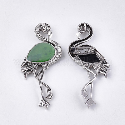 Броши / подвески из пресноводных ракушек RESI-S376-20A-1