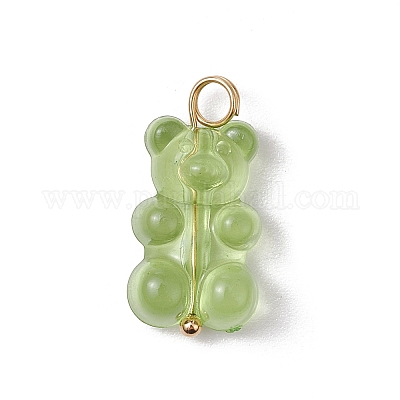 16шт прозрачные акриловые подвески PALLOY-JF03542-1