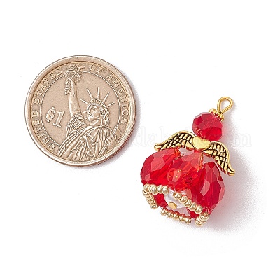 Граненые подвески стекла PALLOY-MZ00582-1