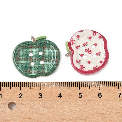 Пластиковые кнопки Apple с 4 отверстием BUTT-F066-01-1