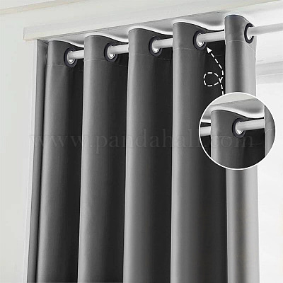 10 шт. ПП кольца для штор DIY-GA0007-59B-1