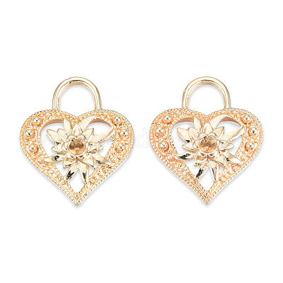 Сеттинги для кулона (стразов) из латуни  KK-N232-469-1