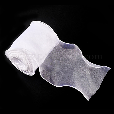 12 м полиэстеровая лента с волнистым краем DIY-TA0012-80-1