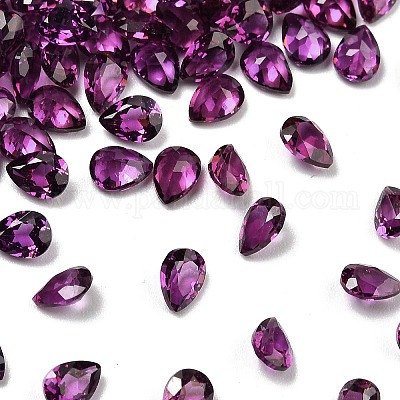 Ограненные натуральные аметистовые кабошоны G-I295-05C-15A-06-1