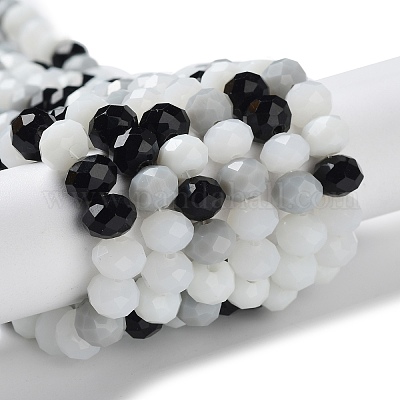 Стеклянные бусины EGLA-A034-M8mm-48-1