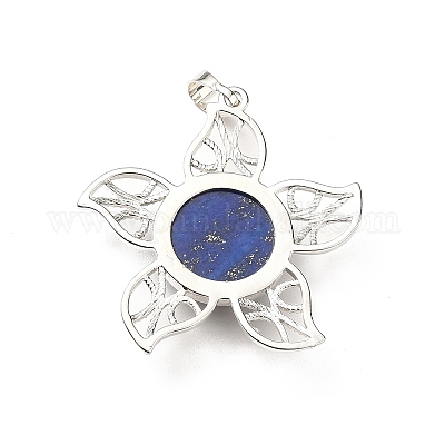 Подвески с натуральным лазуритом G-B033-02P-19-1