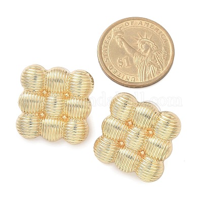 Серьги сплава EJEW-M092-05G-1