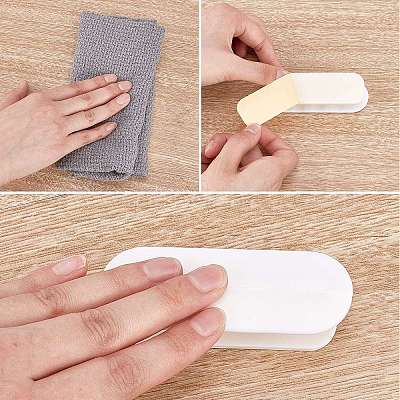 Ручка ящика шкафа быстрого приготовления самоклеящаяся из абс-пластика FIND-WH0053-28A-1