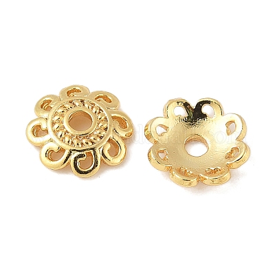 Шапочки и конусы для бусин KK-V015-09G-01-1