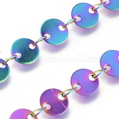 Ионное покрытие (ip) звеньевая цепь из нержавеющей стали 304 CHS-L019-01B-M-1