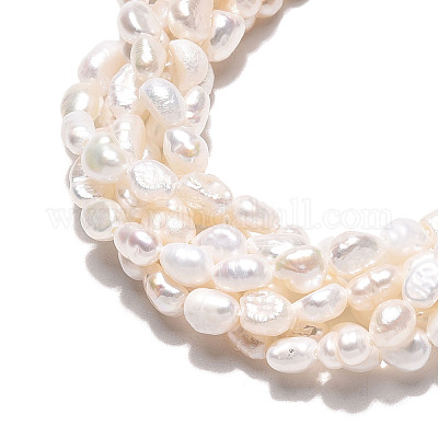 Нити из натурального культивированного пресноводного жемчуга PEAR-N028-02-1