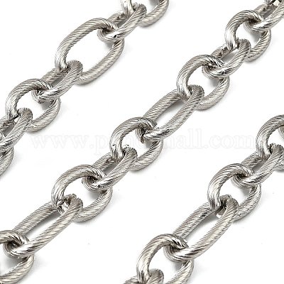 Цепи Figaro из нержавеющей стали 304 CHS-H114-01P-1