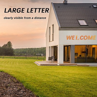 Письмо необработанные листы мдф WOOD-WH20012-008T-1