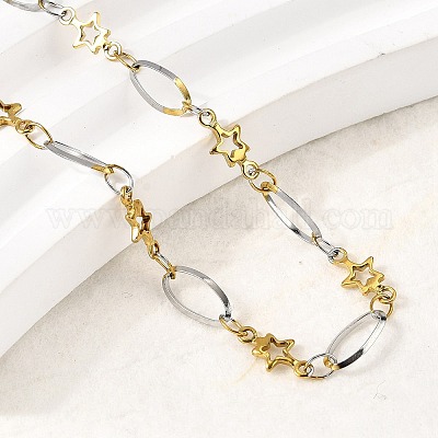 Браслеты из нержавеющей стали 304 BJEW-A044-03B-GP-1