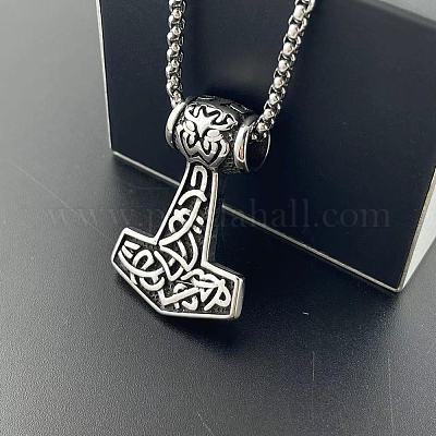 Кулон в виде молота викинга из нержавеющей стали 304 NX6366-1