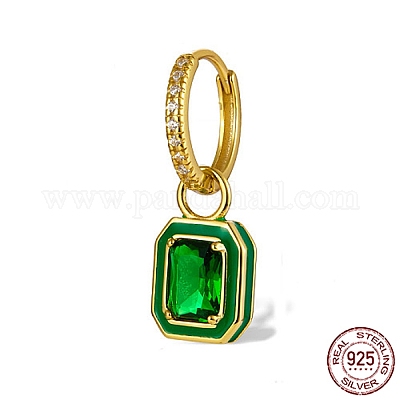 18 серьги-кольца из настоящего позолоченного серебра 925 карат OL4227-5-1