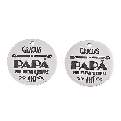 Подвески из нержавеющей стали 201 STAS-T064-38P-7-1