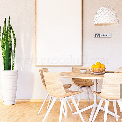 Наклейки-знаки из нержавеющей стали 430 STAS-GF0001-06D-1