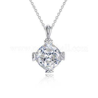 Серебряное ожерелье-воротник с геометрическим узором из высокоуглеродистых бриллиантов s925 класса люкс MP4859-1