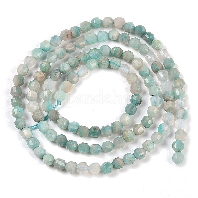 Chapelets de perles en amazonite naturelle&nbsp;G-O201B-102A-1