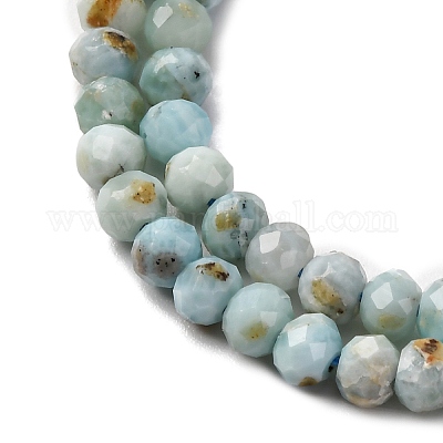 Природные ларимар бисер нитей G-F803-B01-02-1