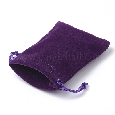 Wholesale Rectangle Velvet Pouches - Pandahall.com