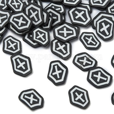 Кабошоны из полимерной глины ручной работы CLAY-M005-17-1