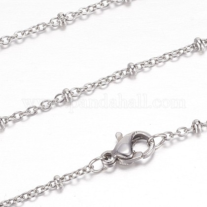 Collier Argent Avec Pendentif Cardinal – Chaîne Câble 19 Cm – Z062
