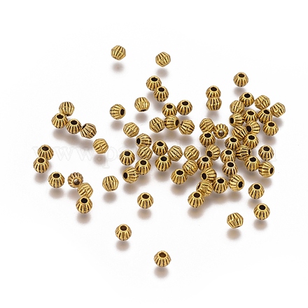 Perles de séparateur de style tibétain  X-GLF0300Y-NF-1