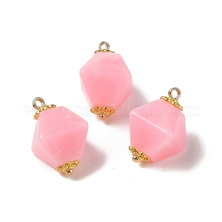 Двухцветные акриловые подвески MACR-C033-07E-1