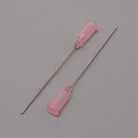 Puntas de dispensación de aguja roma de precisión de fluido plástico TOOL-WH0140-19G-1