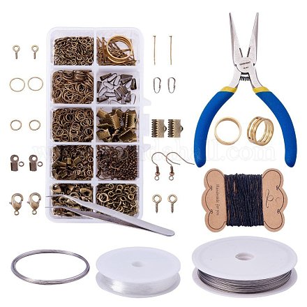 Diy jewelry making kits DIY-PH0016-01AB-1