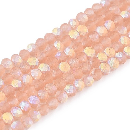 Прозрачные стеклянные бусины&nbsp;LS-EGLA-A044-T2mm-MB21-1