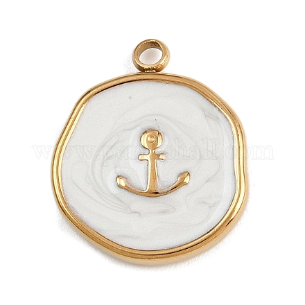 Подвески из нержавеющей стали 304 с эмалью STAS-K311-08A-02-1