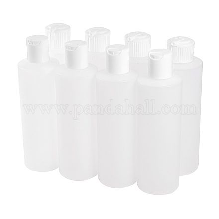 パンダホール エリート 250ml プラスチック接着剤ボトル  ホワイト  16.5~16.6x5.1~5.3cm  容量：250ミリリットル  8個/セット DIY-PH0020-54-1