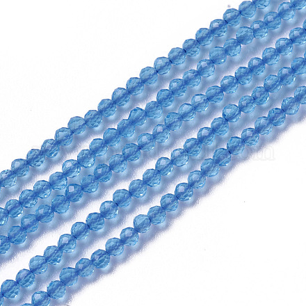 Chapelets de perles en verre G-F596-47K-3mm-1