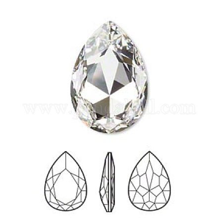 Diamantes de imitación de cristal austriaco 4327-30x20-001(F)-1
