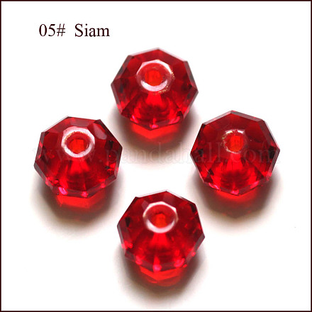 Abalorios de cristal austriaco de imitación SWAR-F083-4x6mm-05-1